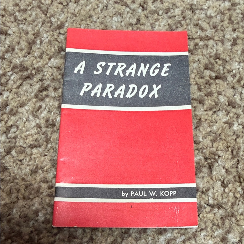 A Strange Paradox Booklet